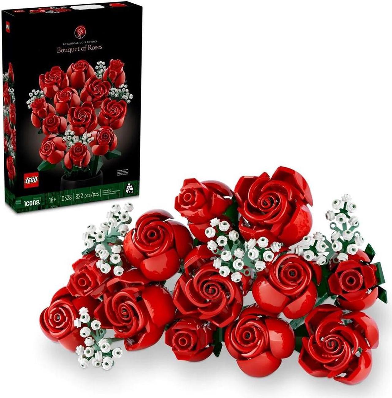 LEGO ICONS 10328 BOUQUET OF ROSES FLOWERS