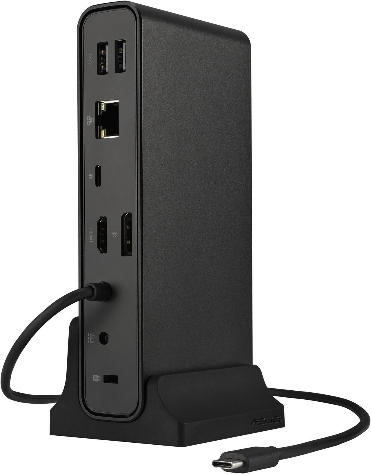 ASUS DC300 - Docking station - USB-C - HDMI, DP, USB-C - 1GbE - 150 Watt