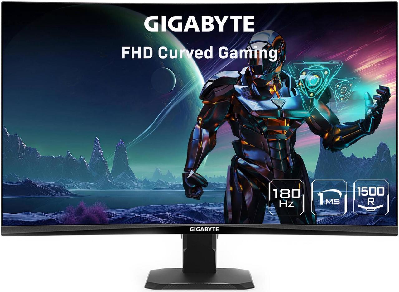 Gigabyte GS27FC computer monitor 68.6 cm (27") 1920 x 1080 pixels Full HD LCD Black