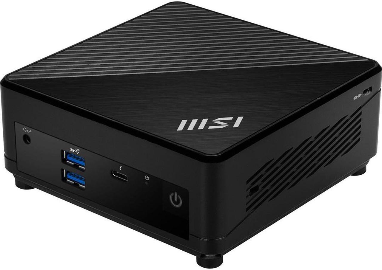 MSI Cubi 5 12M-004EU Intel® Core i3 i3-1215U 8 GB DDR4-SDRAM 256 GB SSD Windows 11 Pro Mini PC Black