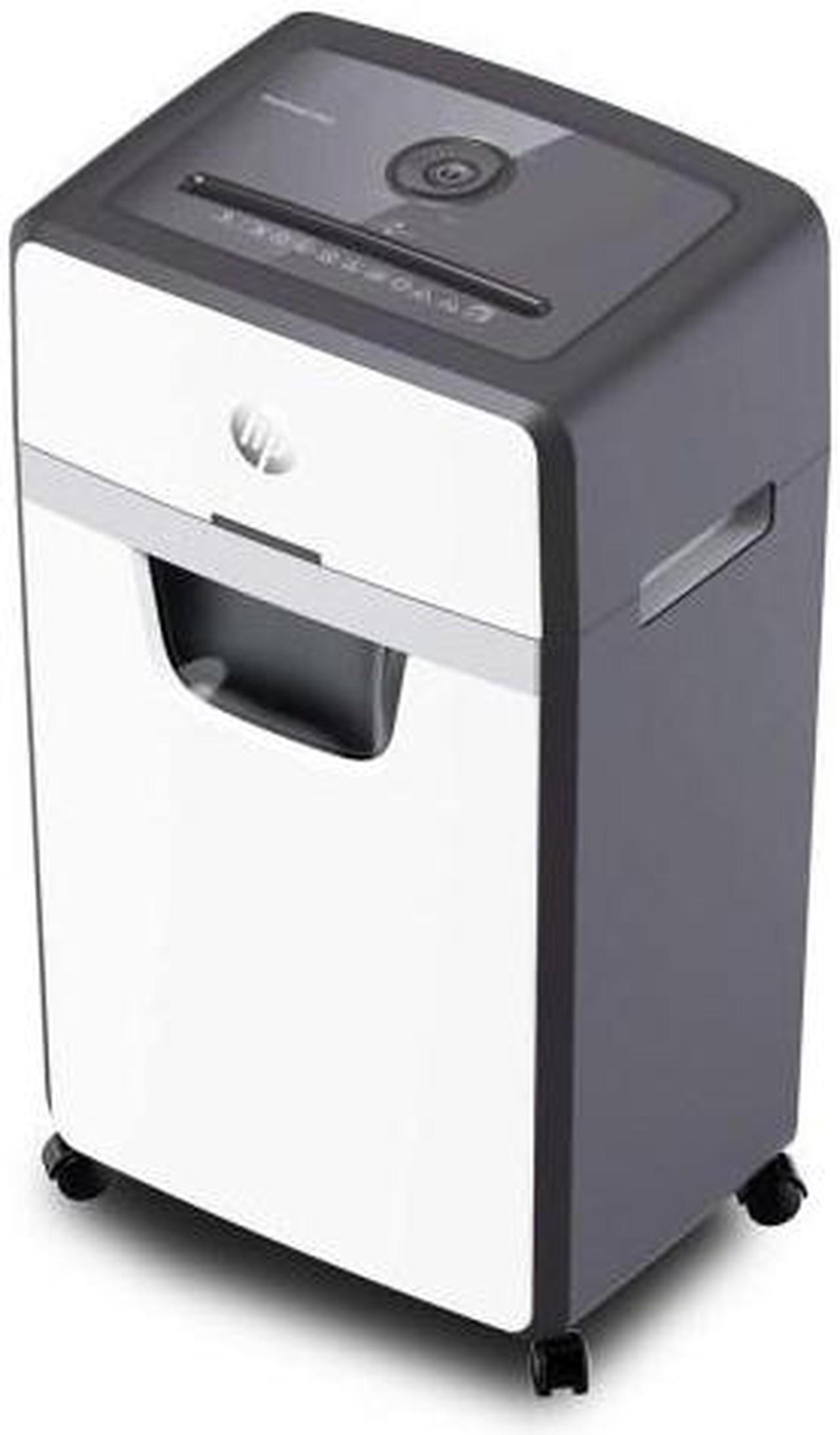 HP ONESHRED 24CC shredder, cut-offs, P-4, 24 cards, 30l, light grey