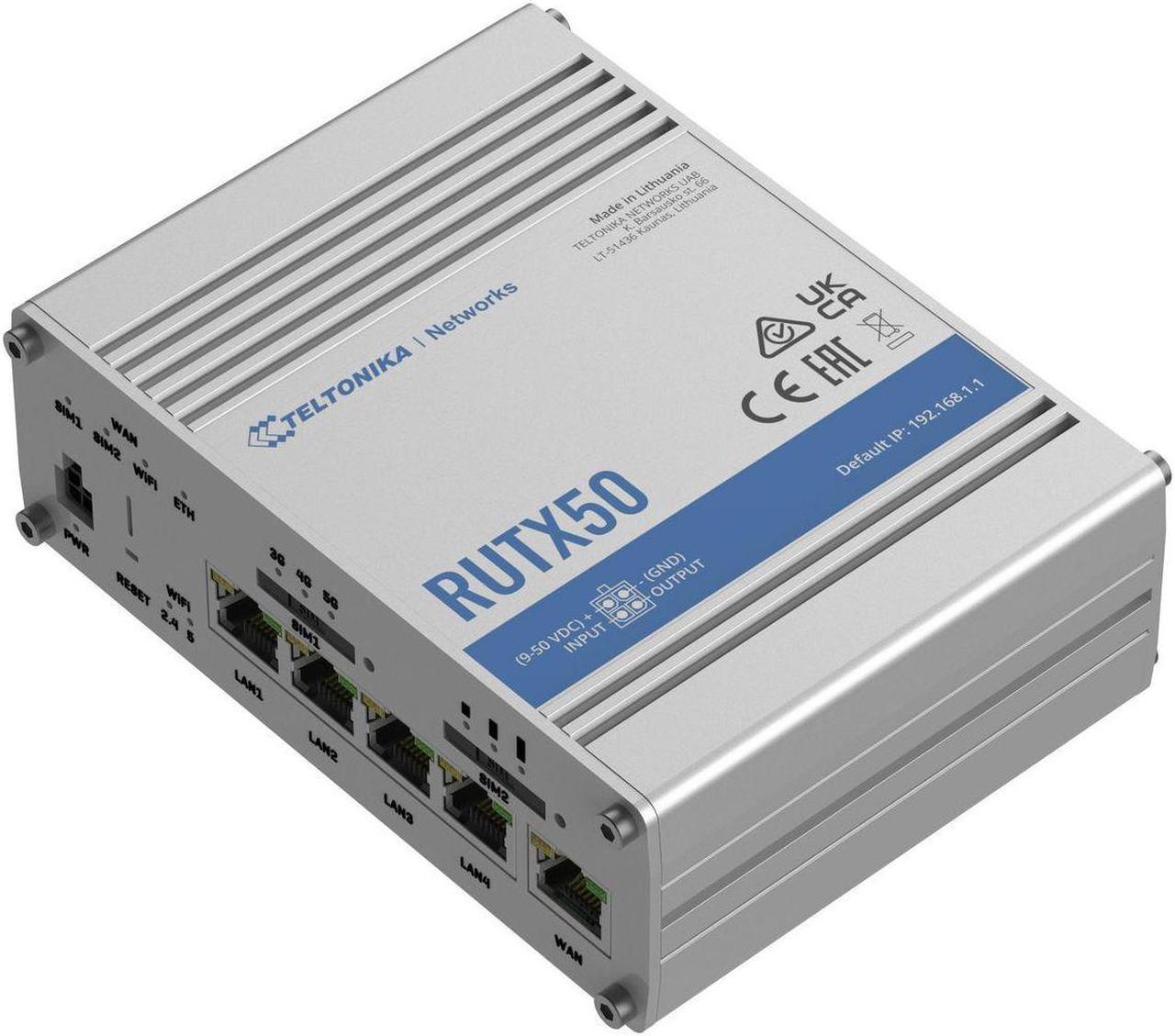 RUTX50 INDUSTRIAL 5G ROUTER,