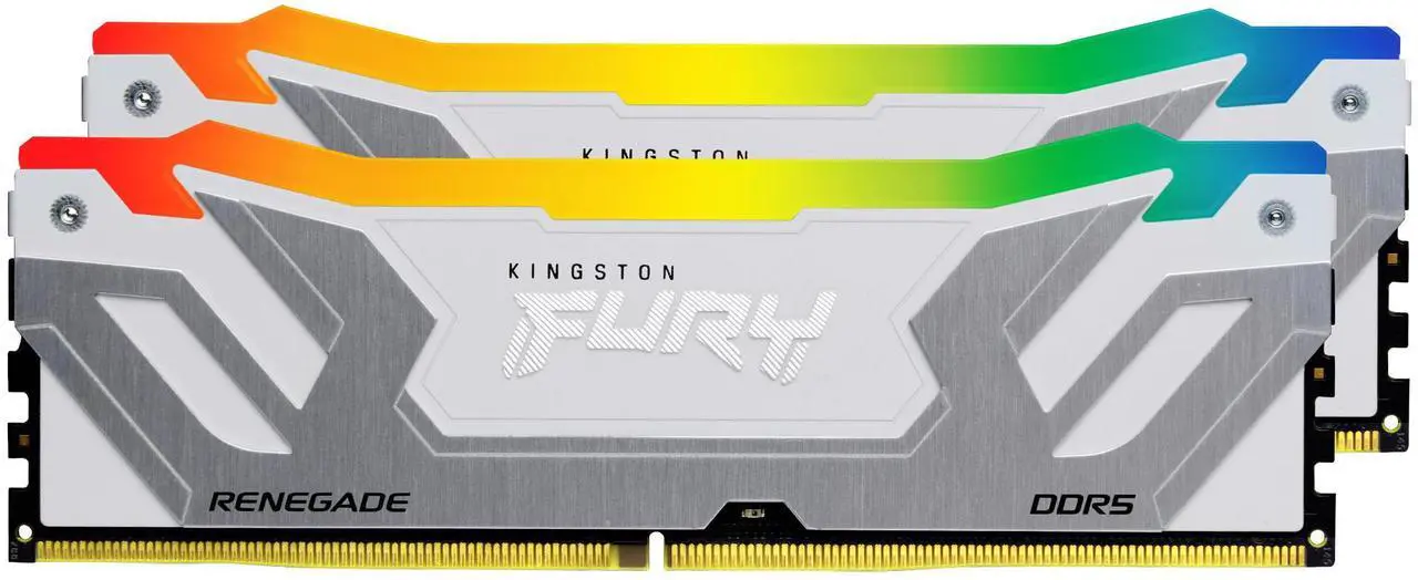 Alt view image 5 of 10 - Kingston Fury Renegade 48GB (2 x 24GB) 288-Pin PC RAM DDR5 8400 (PC5 67200) Desktop Memory Model KF584CU40RWAK2-48