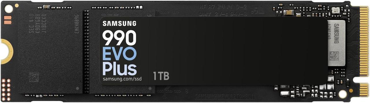 Samsung 990 EVO Plus MZ-V9S1T0 - SSD - 1 TB - PCIe 5.0 x2 (NVMe)