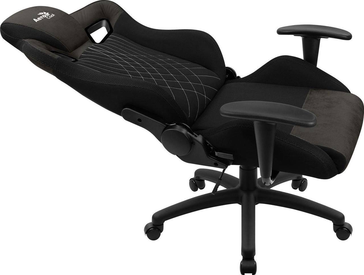 Aerocool EARL AeroSuede Universal gaming chair Black