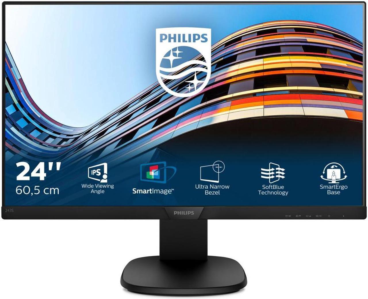 Philips LED-Display S-line 243S7EHMB - 61 cm (24") - 1920 x 1080 Full HD