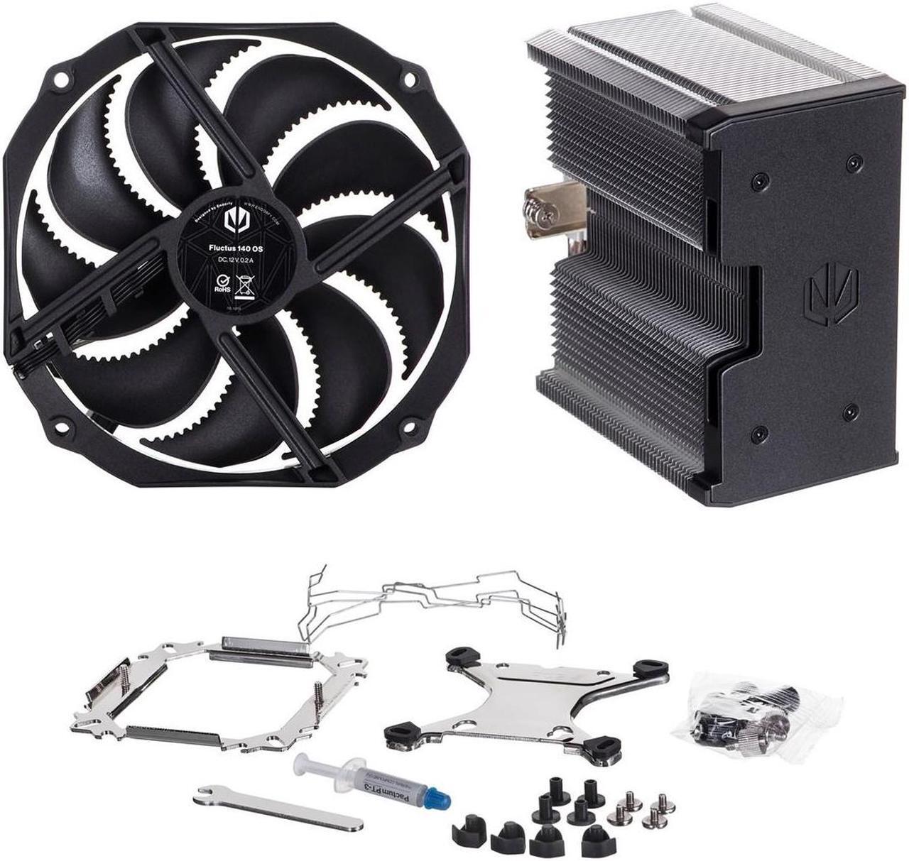 Alt view image 9 of 9 - ENDORFY Fortis 5, high performance CPU cooler, 140 mm PWM Fluctus fan, compatible with AM5, AM4, LGA1700, LGA1200, LGA1150 etc., TDP 220W, EY3A008