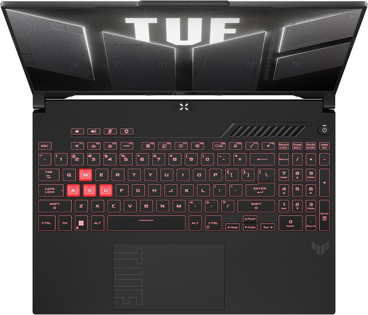 Alt view image 5 of 7 - ASUS TUF Gaming F16 FX607VU-RL016W - 16" - Intel Core i7 - 13620H - 16 GB RAM - 1 TB SSD