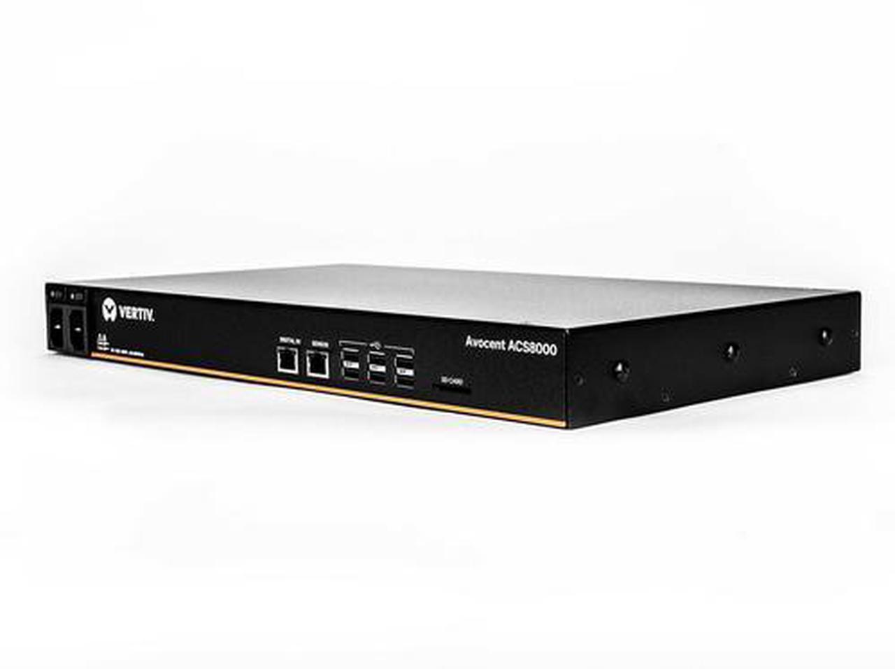Alt view image 6 of 6 - Avocent ACS Advanced Console Server ACS8008MDAC-400 - Console server - 8 ports - GigE, RS-232 - 1U
