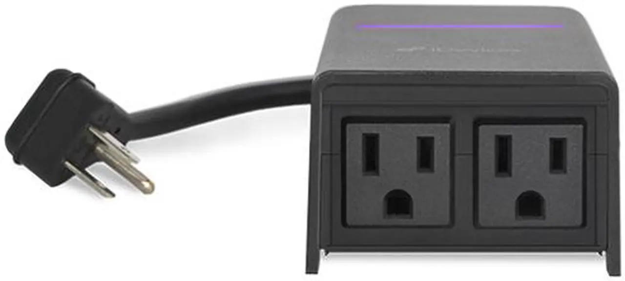 Alt view image 2 of 5 - iDevices Wi-Fi Enabled Outdoor Smart Plug with Dual Outlets & Energy Monitoring - Apple HomeKit, Amazon Alexa, & Google Assistant