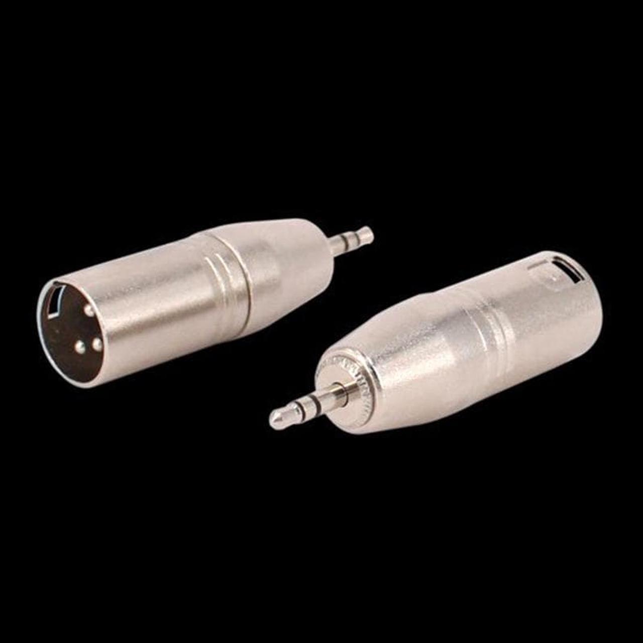 3.5mm Jack Male To XLR 3 Pin Male Stereo Plug Shielded Microphone Mic Cable TRS Cable Adapter (1pcs)