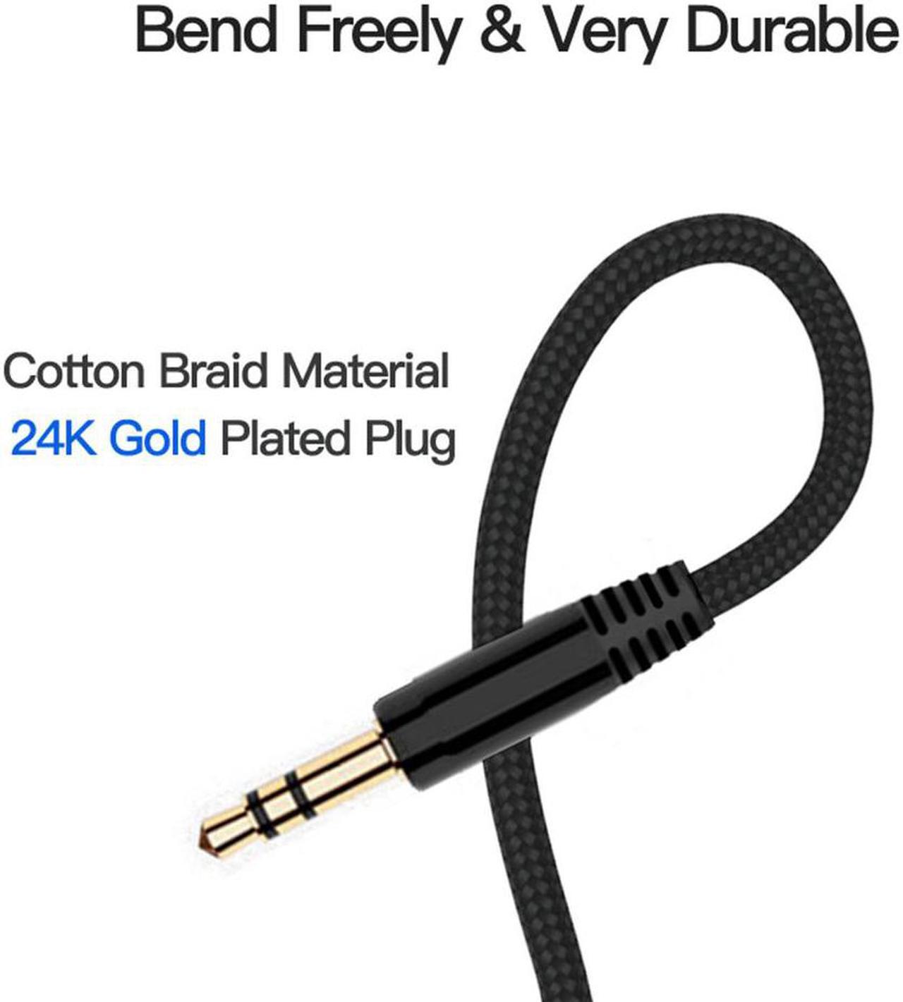 Alt view image 3 of 6 - 5m 16Ft Earphone Headphone Extension Cable 3.5mm Jack Male to Female AUX Cable M/F Audio Extender Adapter Wire Cord For PS4 TV (1 pcs)