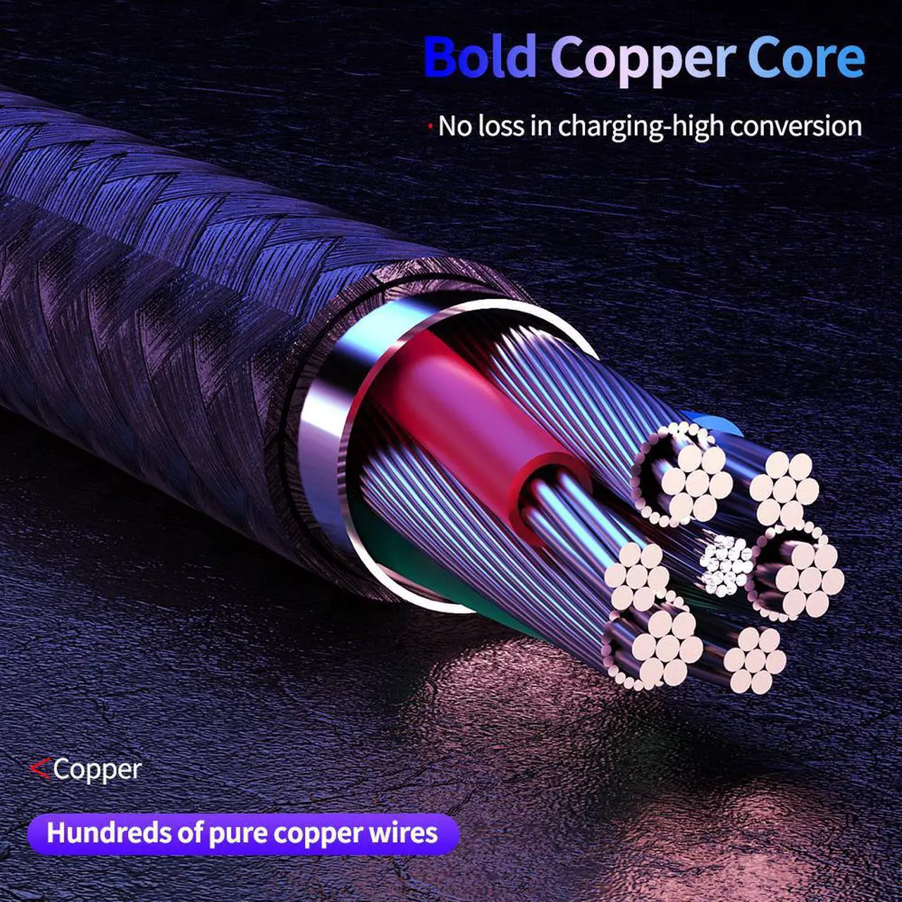 Alt view image 5 of 5 - Magnetic USB Cable 1m/2m /3m Fast Charging USB Type C Cable Magnet Charger  Charge Micro USB Cable Mole Phone Cable