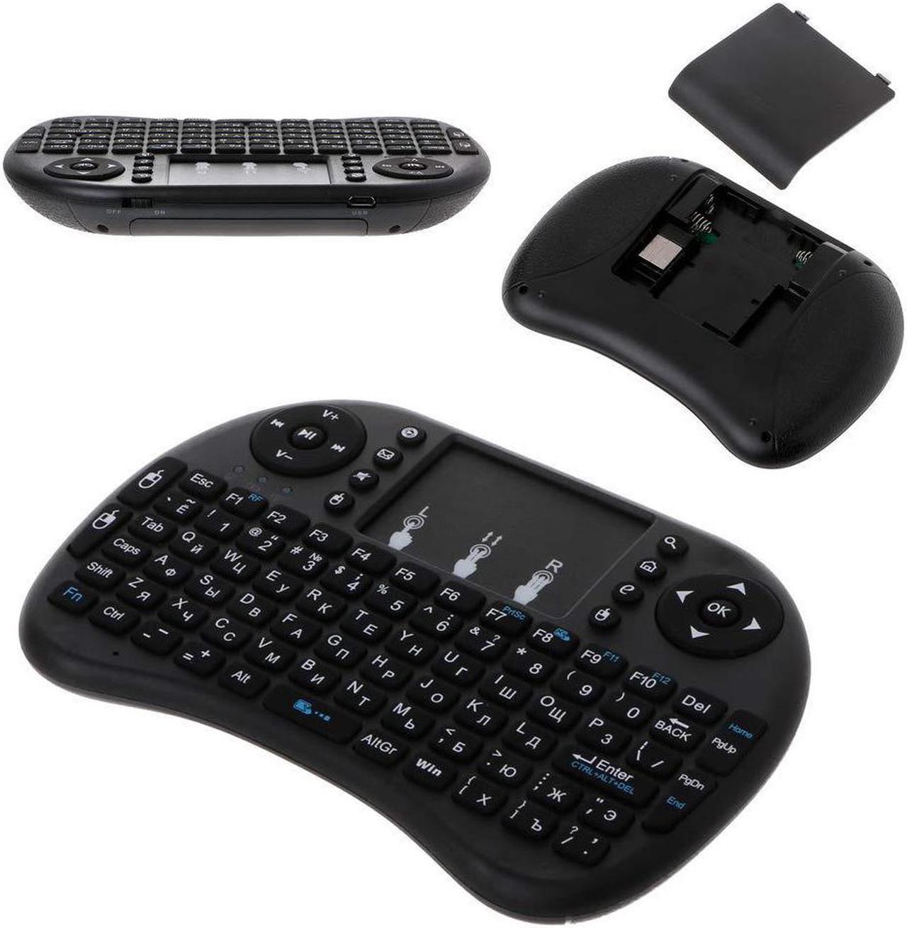 Alt view image 2 of 6 - Mini i8 Wireless Keyboard 2.4 GHz Russian or English Letters Multi-Media Air Mouse Remote Control Touchpad For Android TV Box