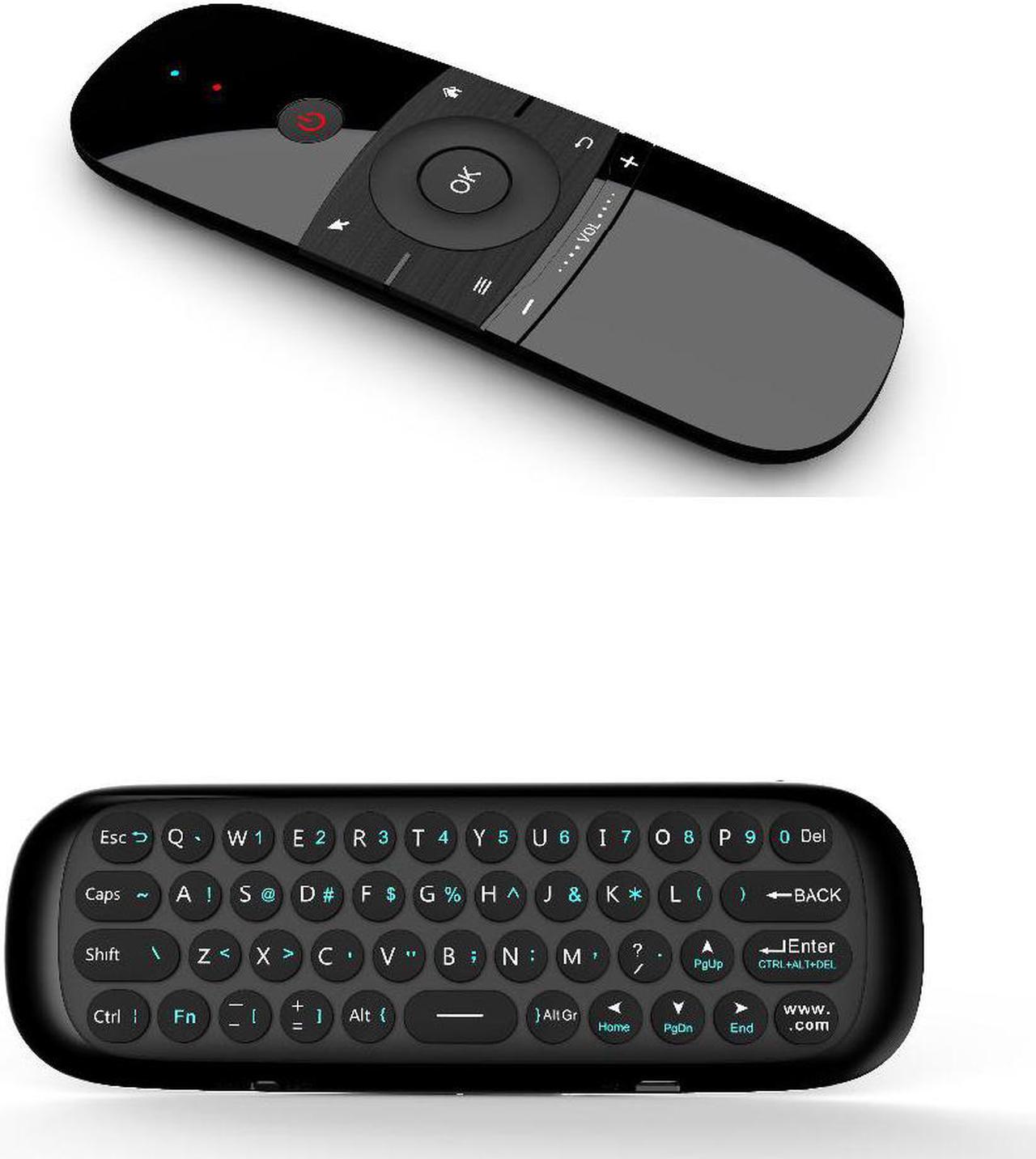 Main image of W1 Russian/English MINI Air Mouse Wireless Keyboard 2.4G Mention Sensing Fly Air Mouse For Android TV Box/PC/TV