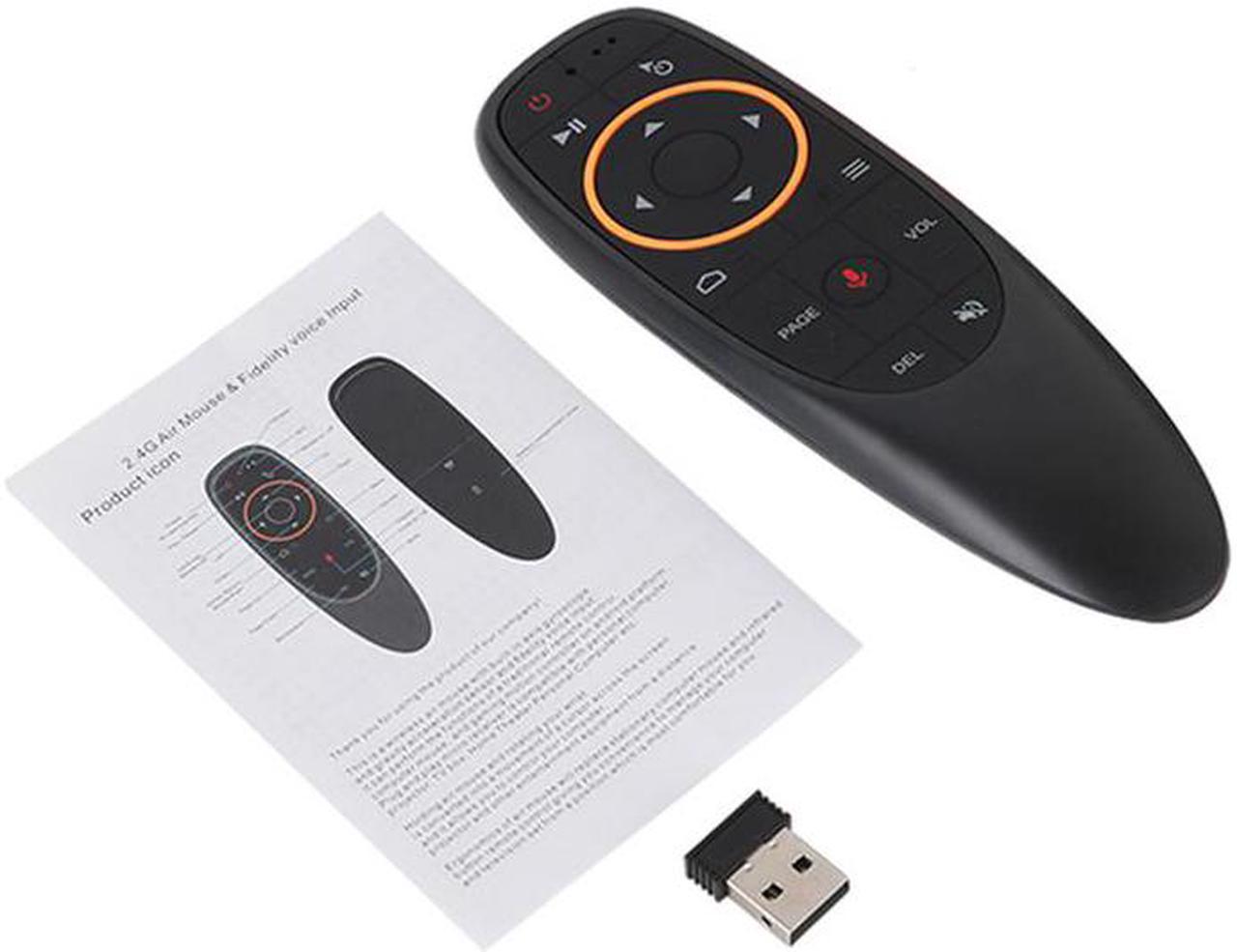 Kebidu Fly Air Mouse G10 Wireless 2.4GHz For Android Tv Box Mini Pc With Voice Control Mini Remote Control For Gyro Sensing Game