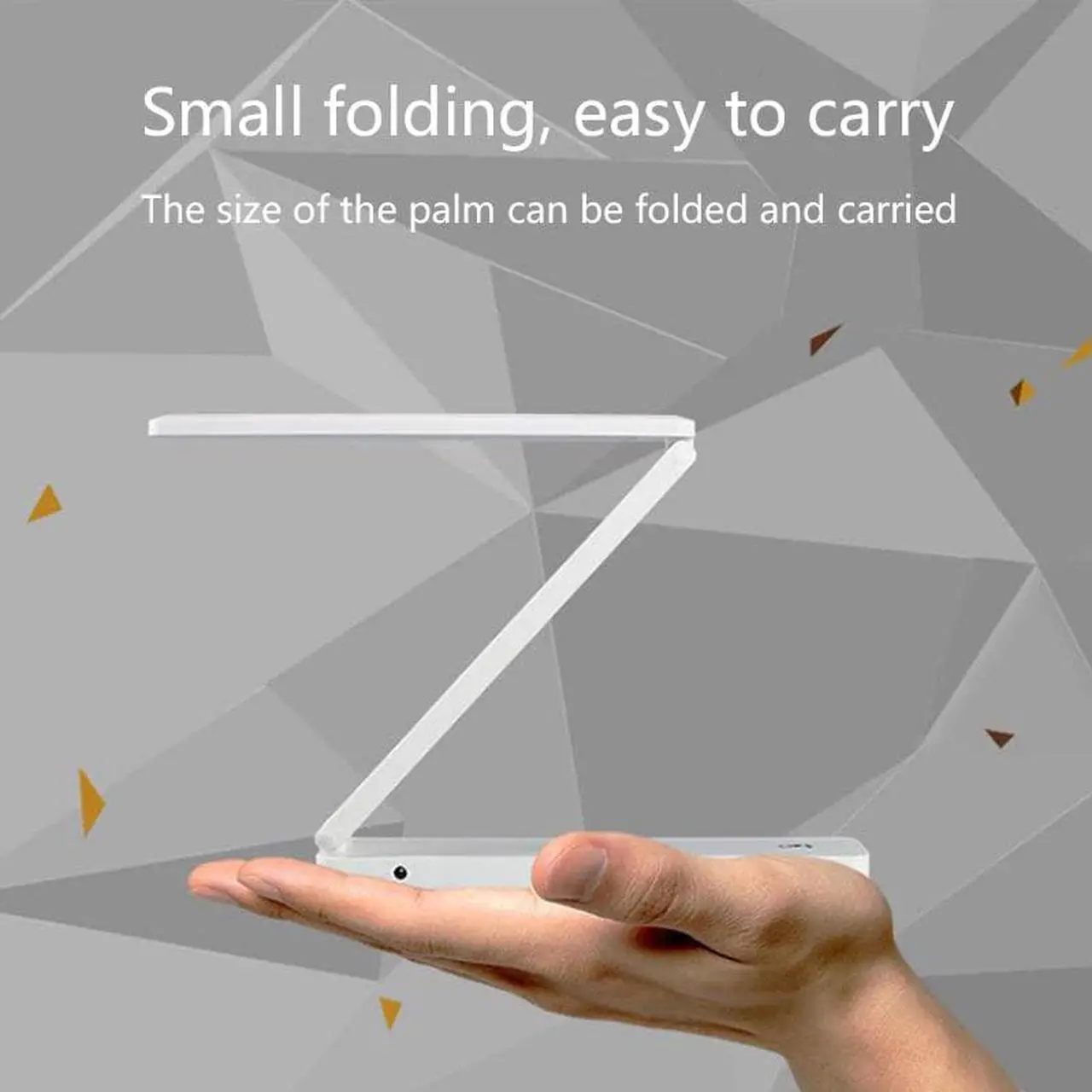 Alt view image 3 of 6 - LED Table Lamp Foldable Desk Lamp Touch Dimming Office Light USB Battery Dual Power Supply Eye Protection Portable Reading Lamp