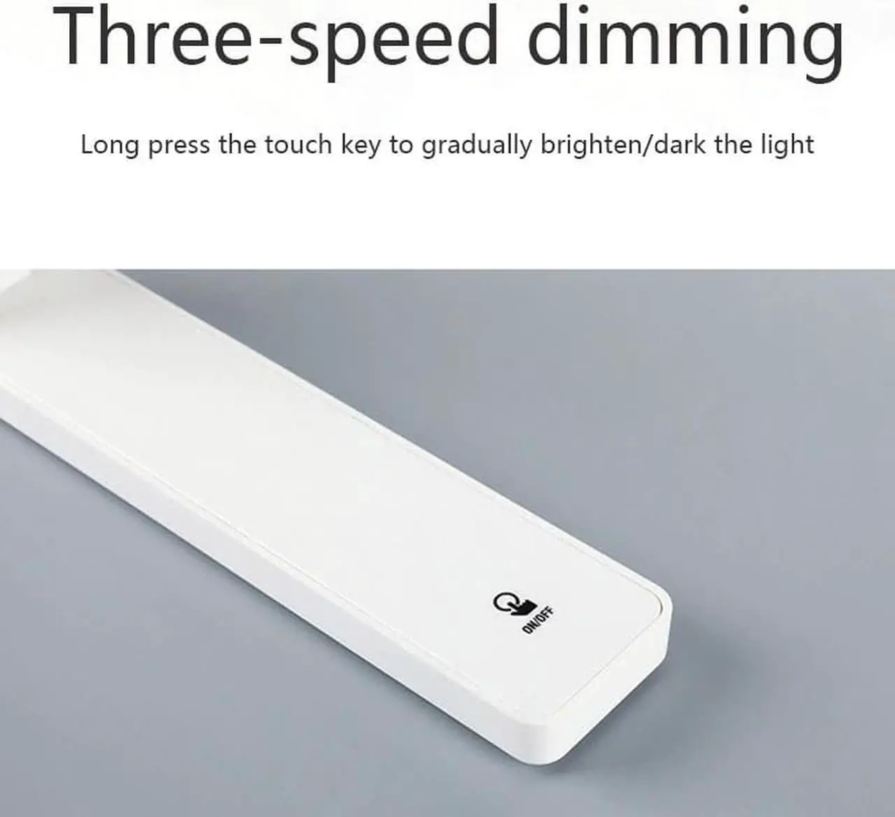 Alt view image 4 of 6 - LED Table Lamp Foldable Desk Lamp Touch Dimming Office Light USB Battery Dual Power Supply Eye Protection Portable Reading Lamp