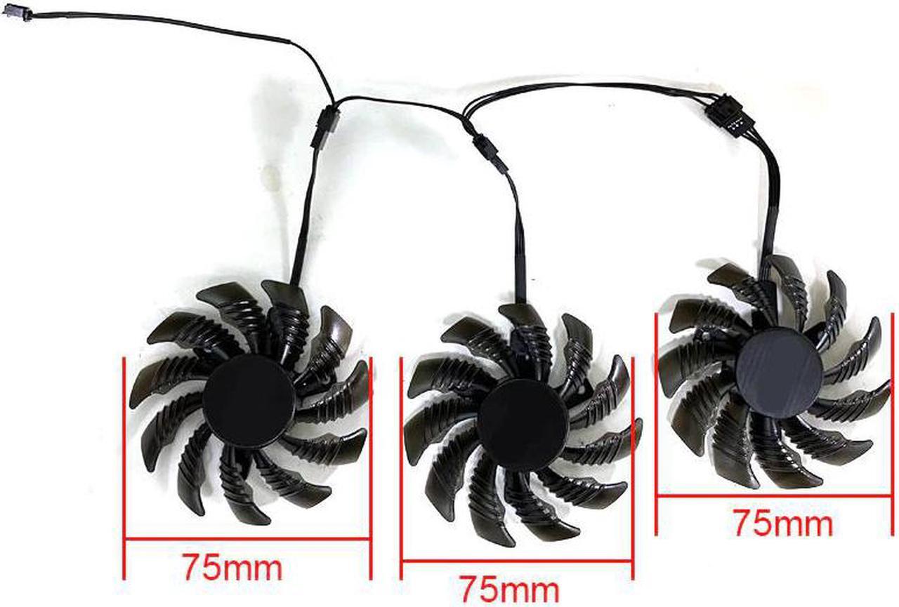 Alt view image 6 of 6 - 78MM 4PIN 12V PLD08010S12HH T128010SU RTX3060 GPU FAN For Gigabyte GeForce RTX 3060 GAMING OC 12G RTX2060 3070 1660 5500 5600 XT