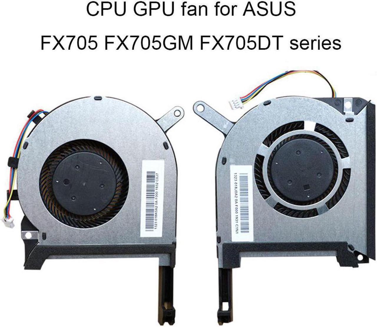 Computer Fan Cooling for ASUS TUF Gaming FX705 FX705GM FX705GE FX705DT GPU CPU Fans Cooler Radiator 5V 4 PIN 13NR00S0M09011 sale