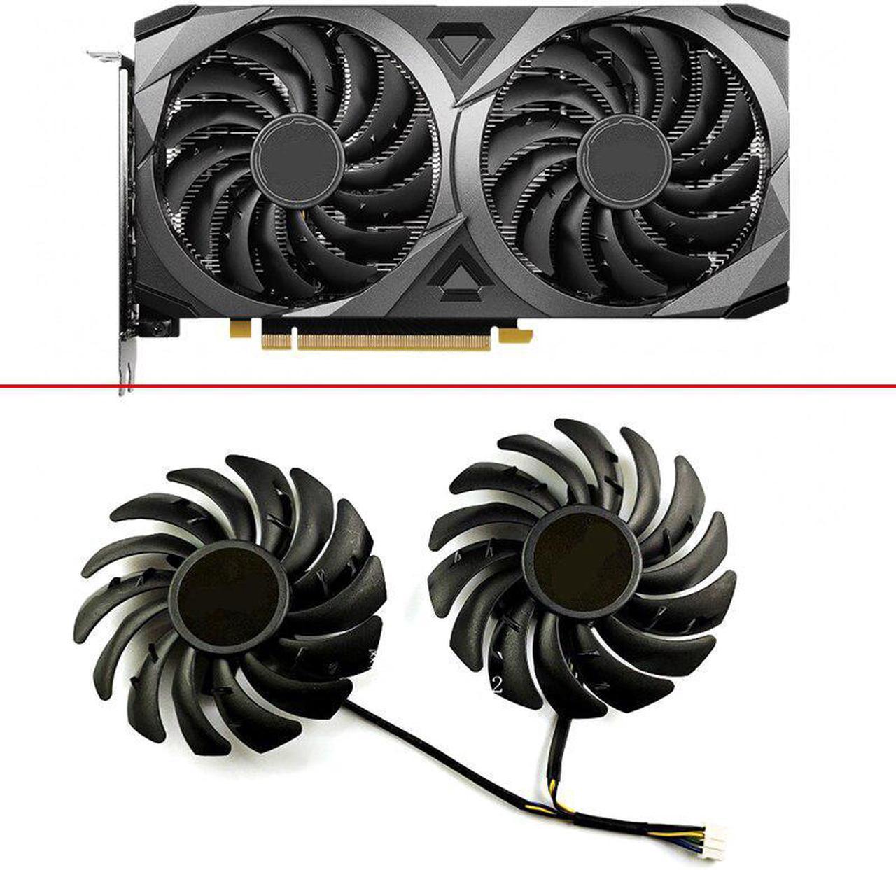 87mm PLD09210S12HH 4PIN RTX3060 GPU Fan For MSI GeForce RTX 3060 VENTUS 2X 12G OC RTX 3060 Ti VENTUS 2X OC GTX1650 GTX1660TI