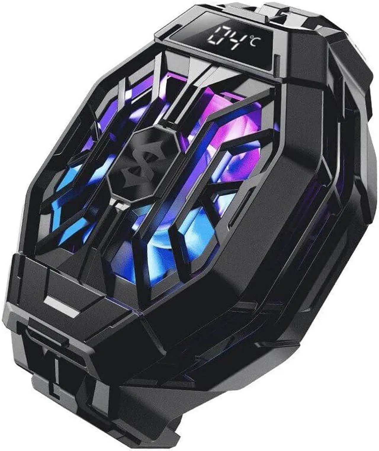 Alt view image 3 of 5 - Mobile Phone Cooler Original Black Shark Cooler 2 Pro Gaming Cooler FunCooler Pro  Smart FunCooler for IPhone Redmi K40 Pro