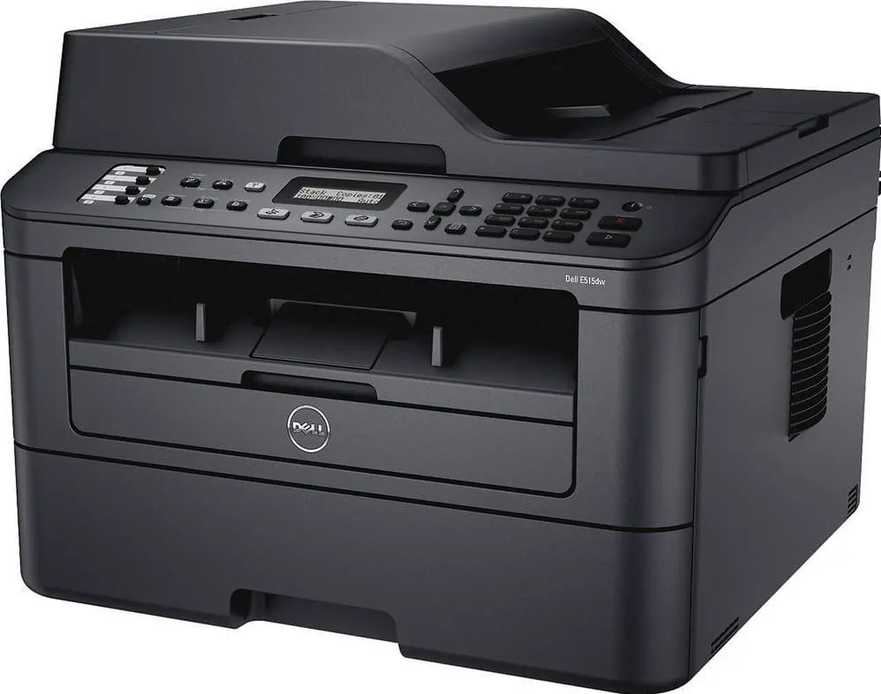 Alt view image 7 of 7 - Dell E515DW (PKGT4) Duplex 2400 dpi x 600 dpi wireless/USB mono Laser MFP Printer