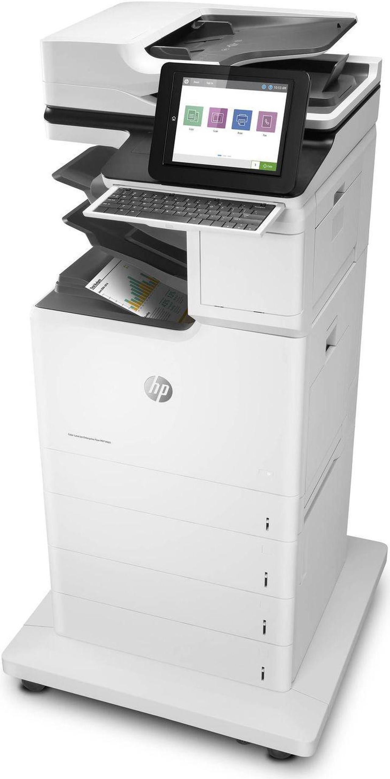 Alt view image 8 of 9 - HP Color LaserJet Enterprise Flow MFP M776z Laser Printer, Color Mobile Print,