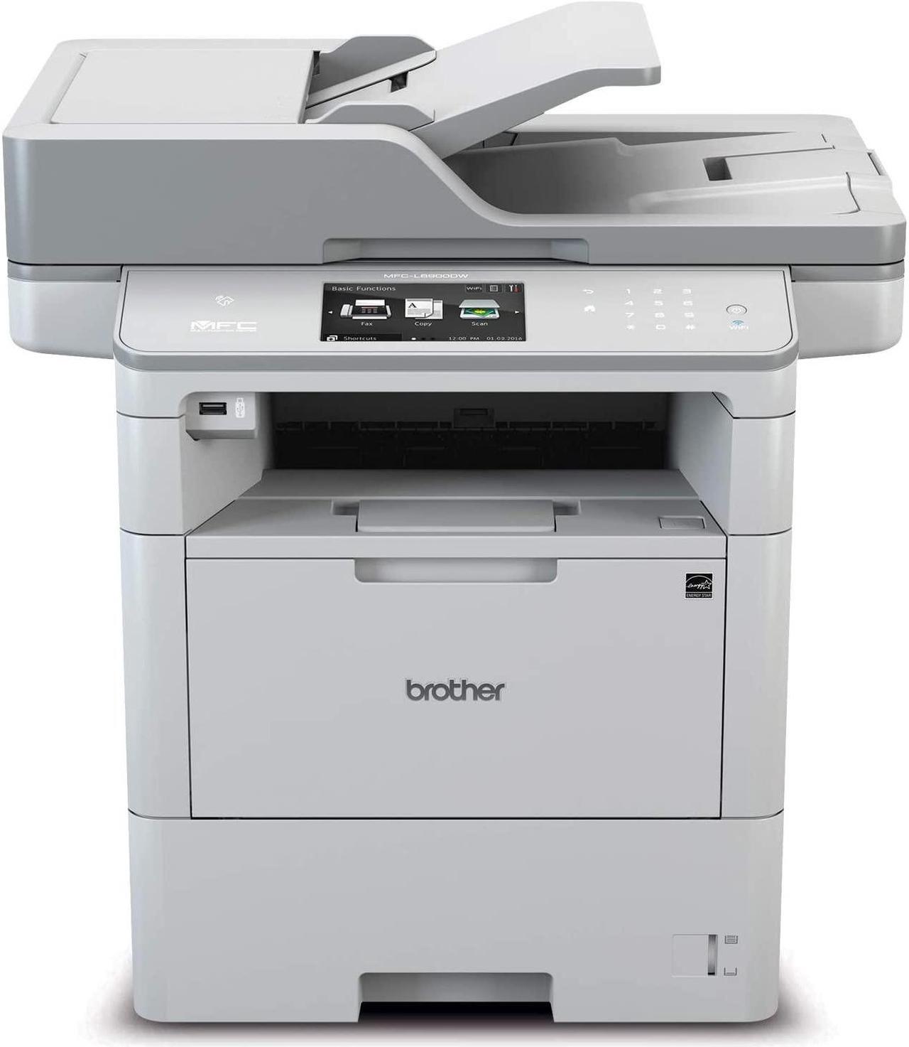 Alt view image 2 of 5 - Brother MFC-L6900DW MFCL6900DWZU1 MFP Up to 50 ppm Monochrome Laser Wireless Mono Laser Printer