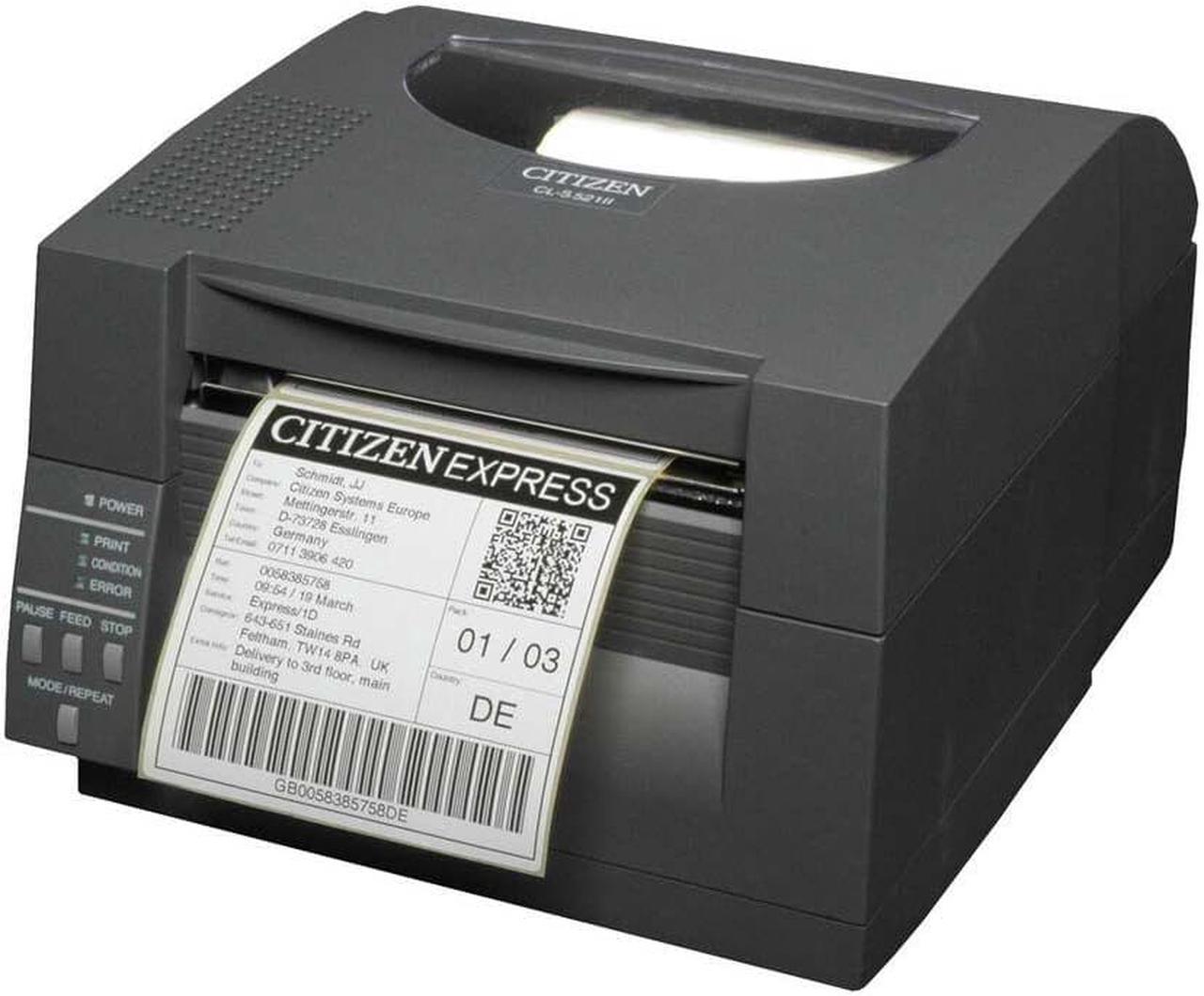 Citizen CL-S521II Direct Thermal Label Printer (CL-S521II-EPUBK)