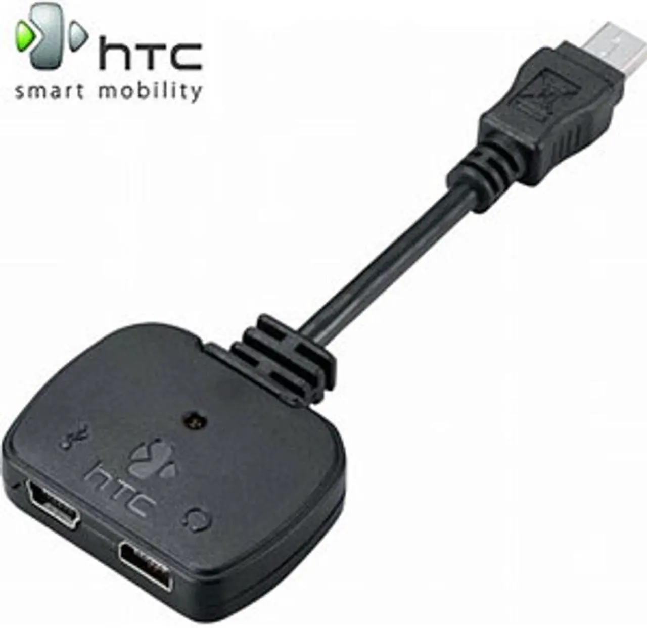 Main image of Mini USB Headset and Charger Splitter Port Y Adapter G4B for HTC Tilt 2, Touch Diamond Pro 2 Fuze