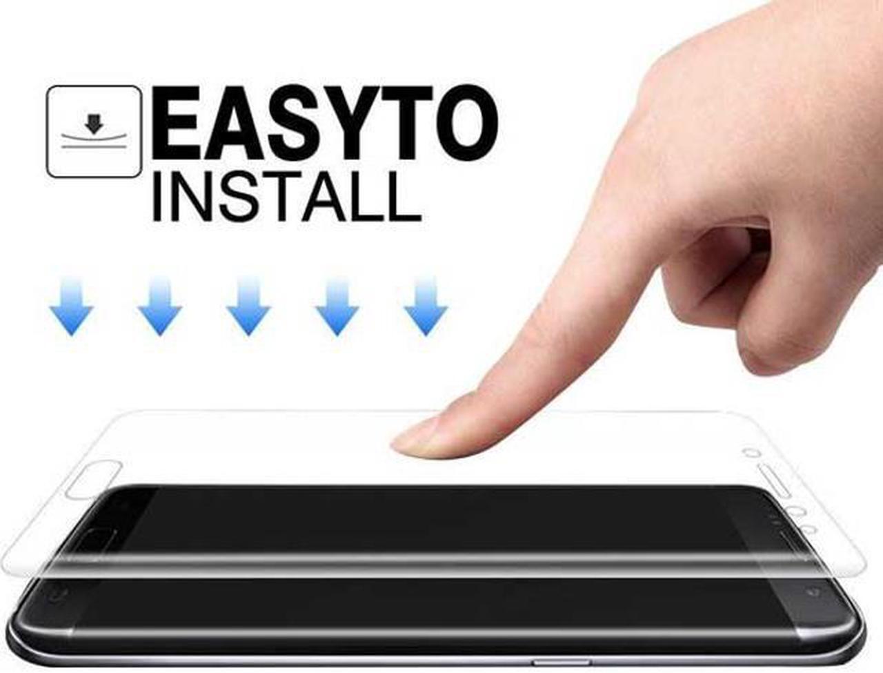 Alt view image 6 of 6 - Samsung Galaxy S7 Edge Full Cover Anti-Glare Screen Protector Anti-FingerPrint Matte LCD Film Curved