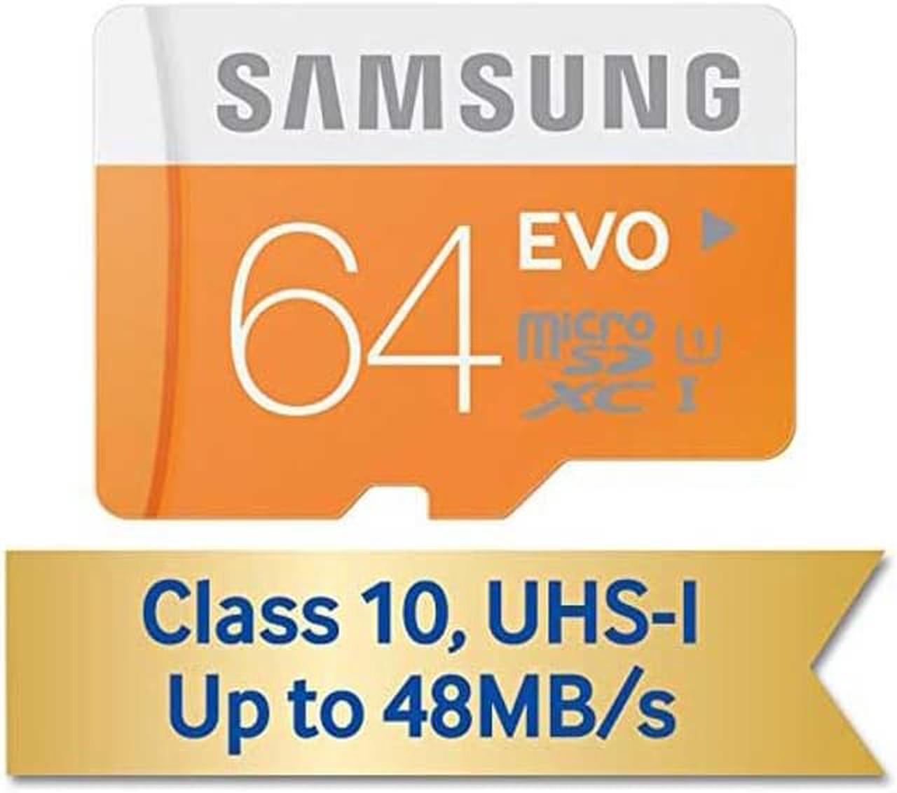 Alt view image 2 of 3 - Samsung Evo 64GB MicroSD Memory Card MicroSDXC High Speed Compatible With LG V35 ThinQ, Stylo 4, G Pad F2 (8.0)