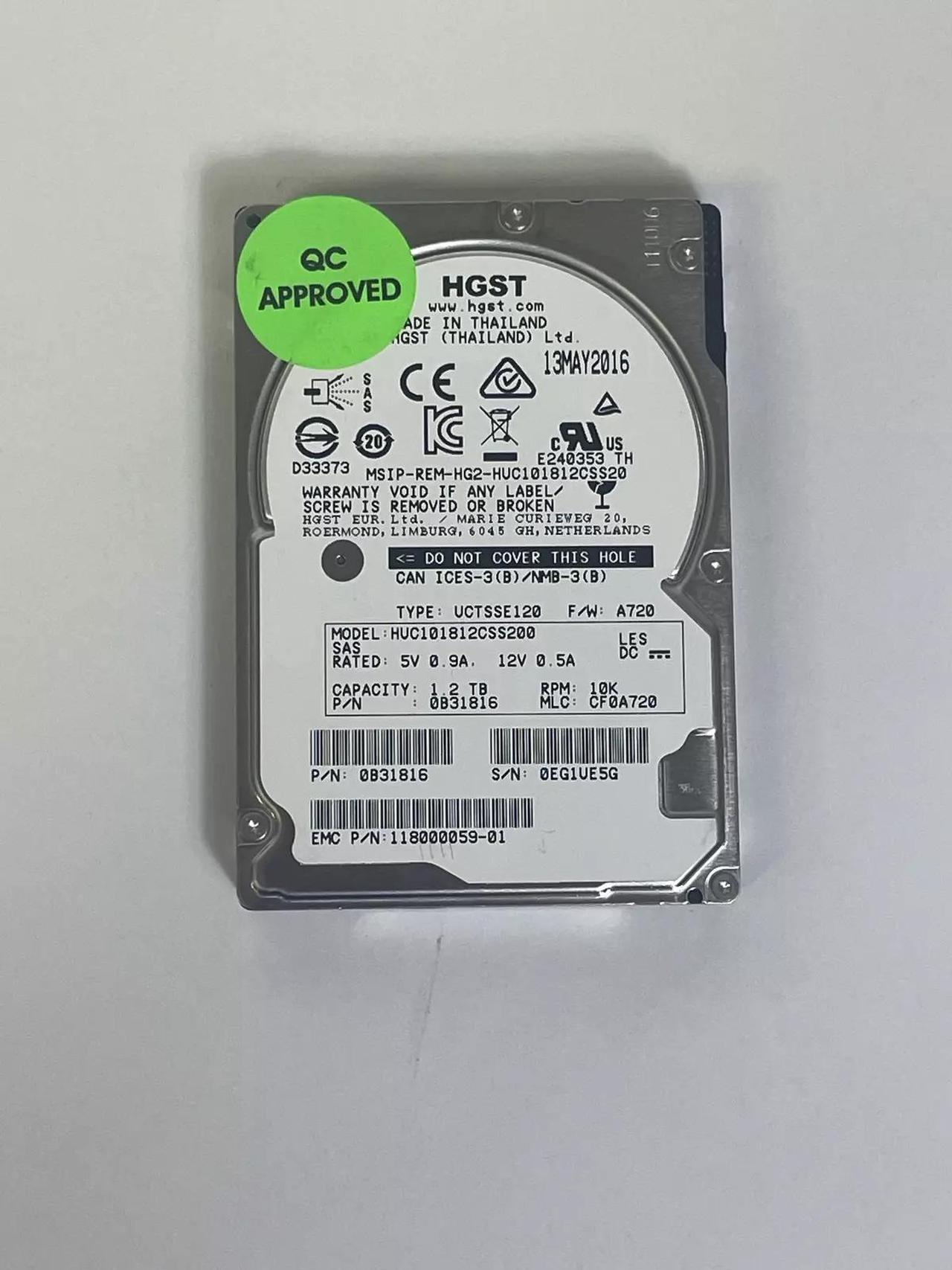 Alt view image 7 of 7 - EMC ISILON H600 4x NODES 256GB 4x 1.6TB SSD 120x 1.2TB 005052048