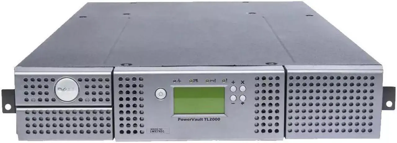 Main image of DELL TL2000 POWERVAULT TL2000 TAPE LIBRARY 2U 24 BAY NO DRIVES 160MBps 16-BIT