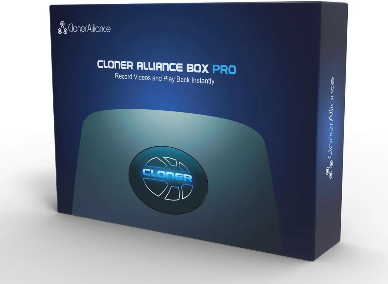 Alt view image 7 of 8 - ClonerAlliance Box Pro, Capture 1080p@60fps HDMI Videos/Games and Play Back Instantly with The Remote Control, Schedule Recording, HDMI/VGA/AV/YPbPr Input. No PC Required.