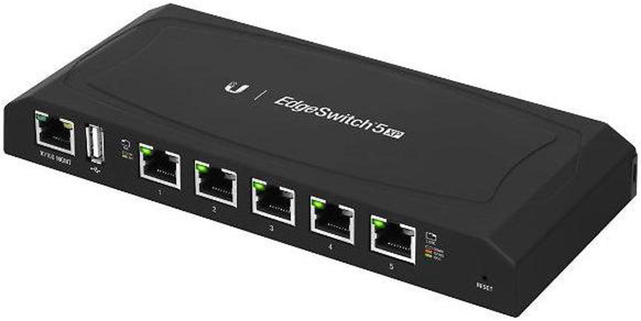 Alt view image 19 of 20 - Ubiquiti EdgeSwitch XP 5 Gigabit 24V PoE Ethernet Switch - ES-5XP