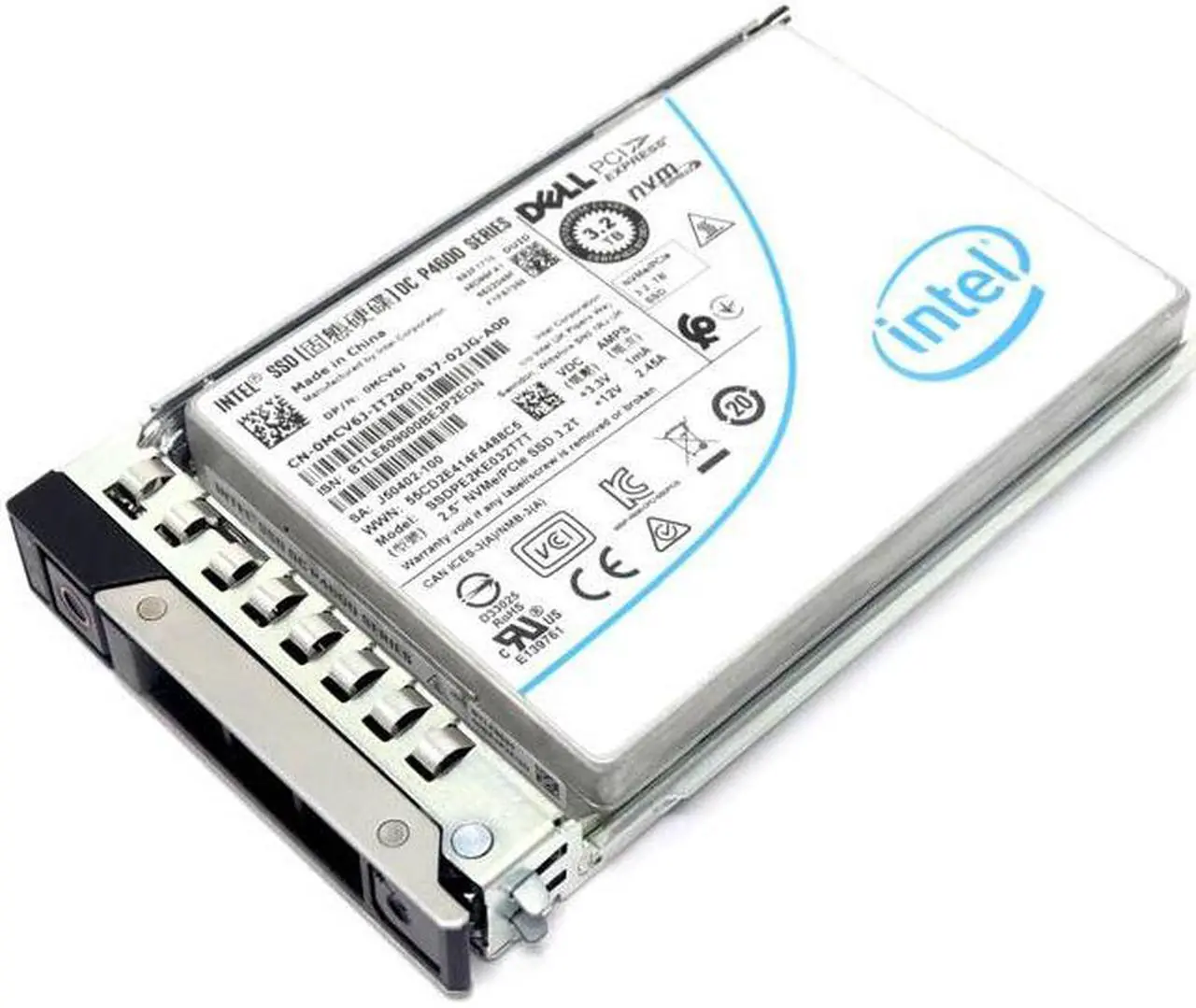 Main image of Dell MCV6J 3.2TB TLC NVMe SSD 2.5" Gen3 x4 RI Solid State Drive
