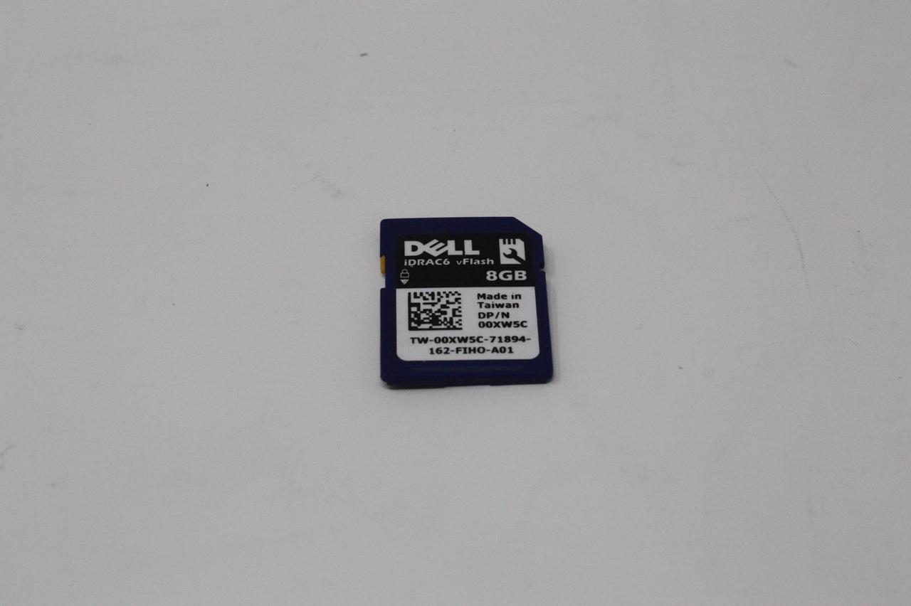 Main image of DELL 0XW5C SERVER IDRAC VFLASH 8GB XW5C SD CARD CLASS 10 R620 R630 T410