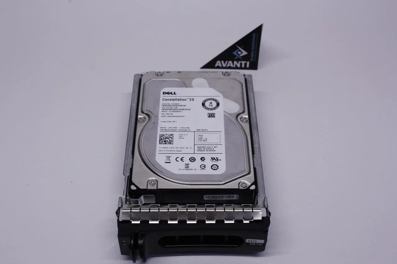 Alt view image 3 of 17 - DELL 835R9 2Tb 7200Rpm Sata6Gbps 64Mb Buffer 3.5Inch Hard Disk Drive With Tray
