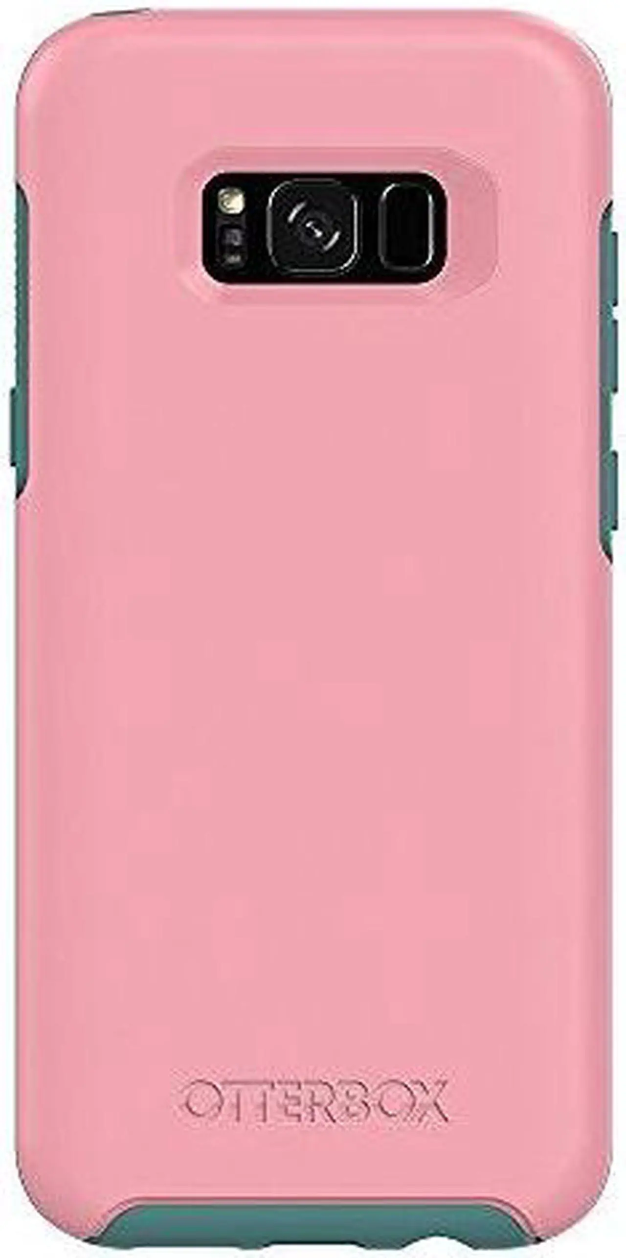 Alt view image 3 of 10 - OtterBox SYMMETRY SERIES for Samsung Galaxy S8+ ONLY - Retail Packaging - PRICKLY PEAR (ROSMARINE/MOUNTAIN RANGE GREEN)