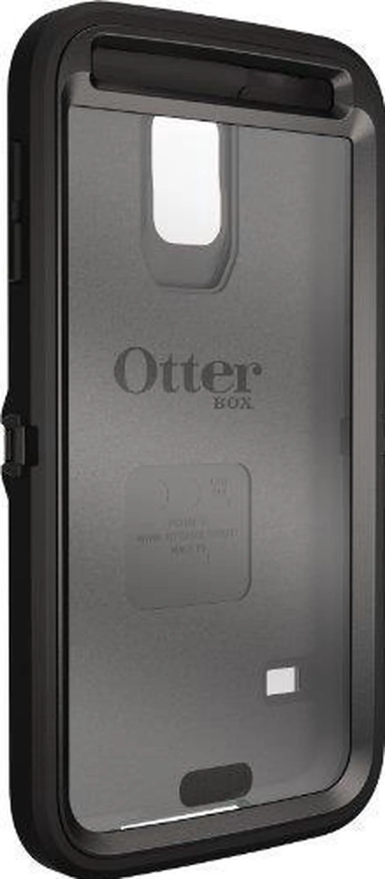 Alt view image 14 of 18 - OtterBox Defender Case for Samsung Galaxy S5 - Black/Black