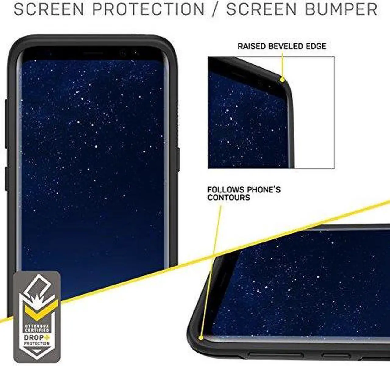 Alt view image 5 of 10 - OtterBox SYMMETRY SERIES for Samsung Galaxy S8+ ONLY - Retail Packaging - PRICKLY PEAR (ROSMARINE/MOUNTAIN RANGE GREEN)