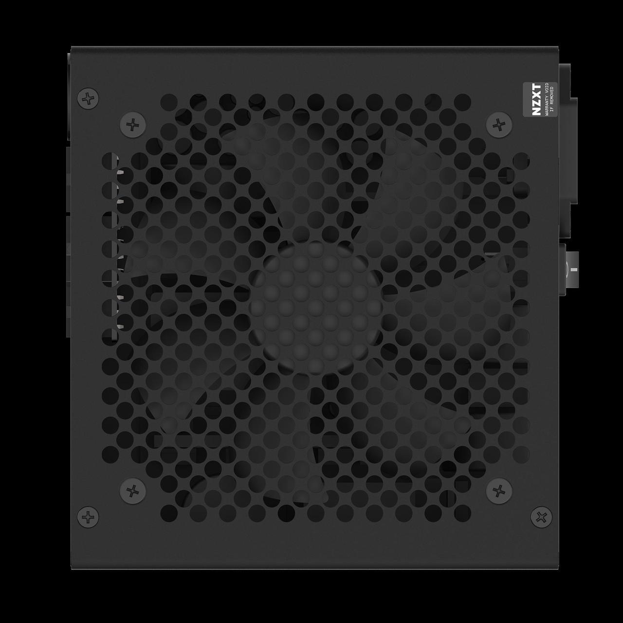 Alt view image 9 of 10 - NZXT C650 650 W ATX12V v2.4 / EPS12V v2.92 80 PLUS BRONZE Certified Semi-Modular Active PFC Power Supply