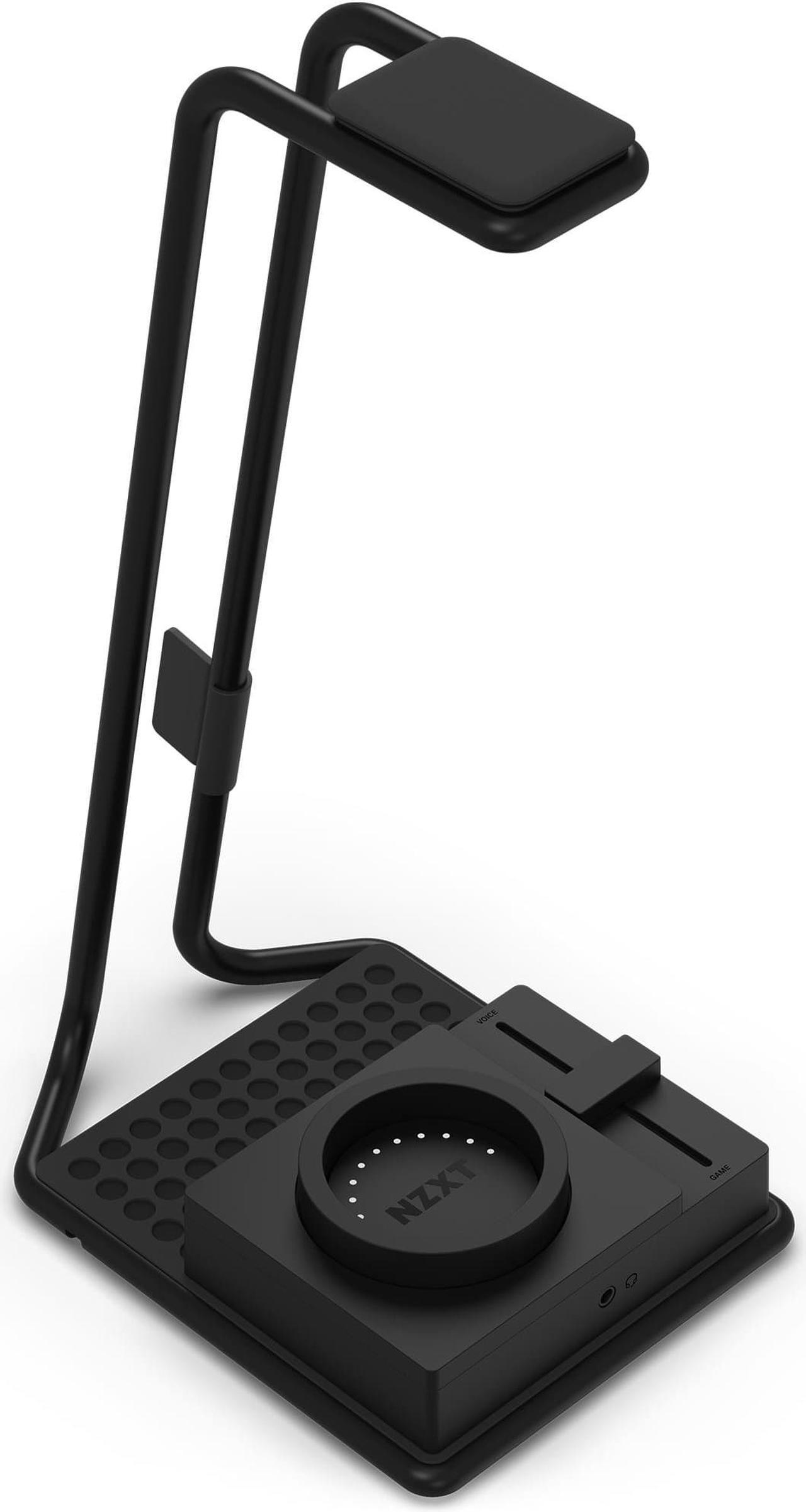 Main image of NZXT SwitchMix PC Gaming Headset Stand & Audio Mixer - Seamless Switching Between Headset & Speaker Audio - Studio-Grade Mixer - 24-bit / 96 kHz DAC - DTS 7.1 Surround Sound - Black