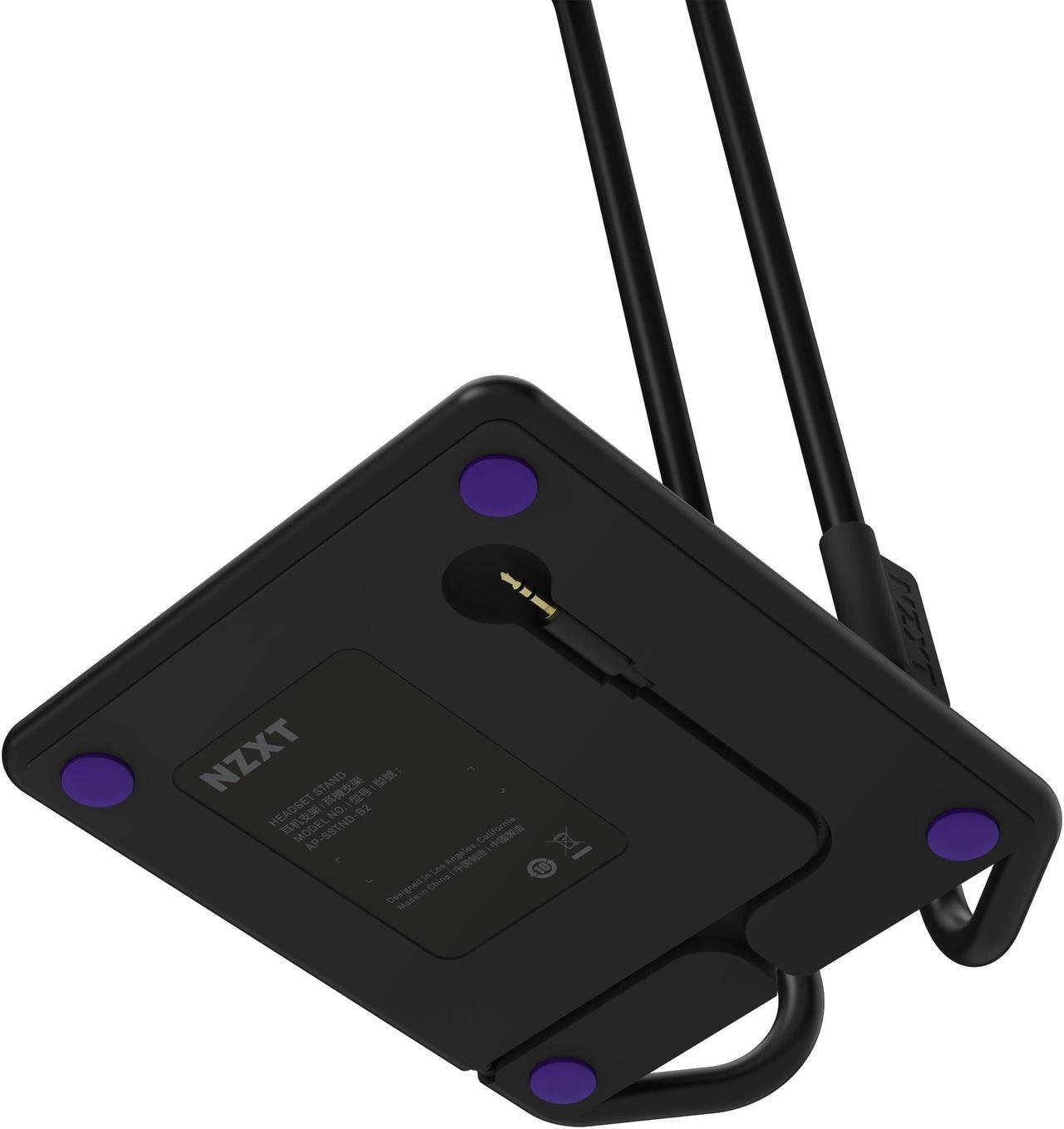 Alt view image 5 of 7 - NZXT SwitchMix PC Gaming Headset Stand & Audio Mixer - Seamless Switching Between Headset & Speaker Audio - Studio-Grade Mixer - 24-bit / 96 kHz DAC - DTS 7.1 Surround Sound - Black