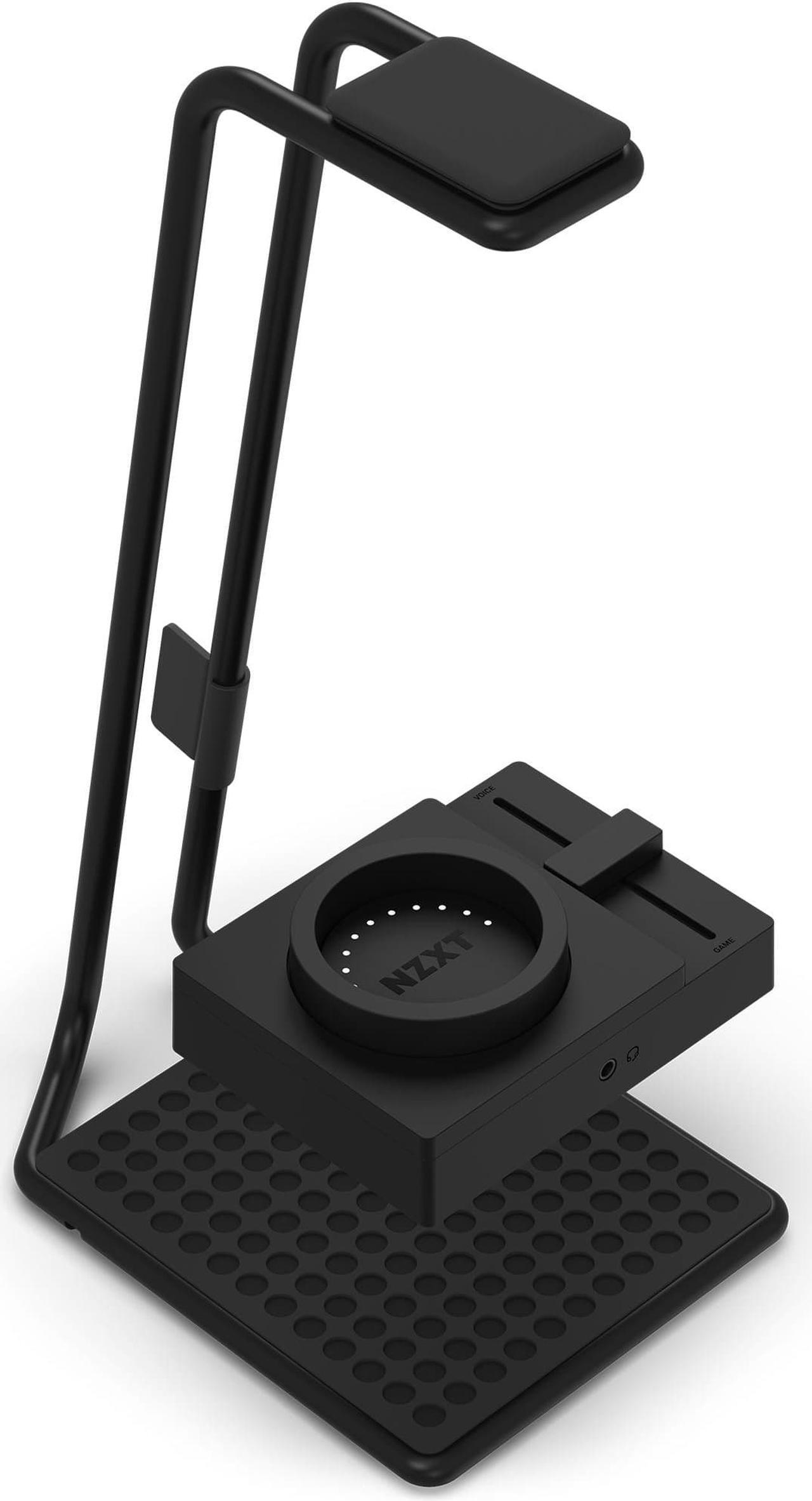 Alt view image 7 of 7 - NZXT SwitchMix PC Gaming Headset Stand & Audio Mixer - Seamless Switching Between Headset & Speaker Audio - Studio-Grade Mixer - 24-bit / 96 kHz DAC - DTS 7.1 Surround Sound - Black
