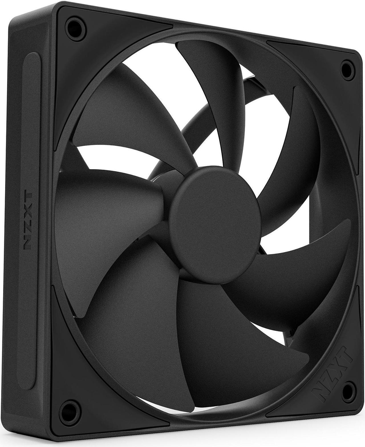 Main image of NZXT F120P Non-LED 120mm Static Pressure PWM Case Fan - RF-P12SF-B2