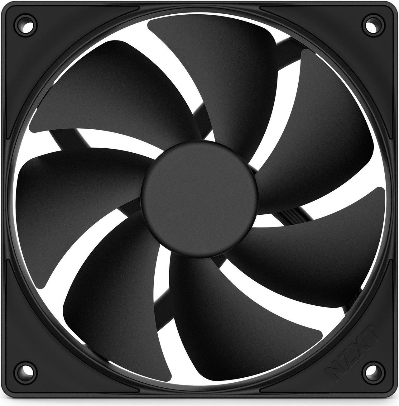 Alt view image 2 of 6 - NZXT F120P Non-LED 120mm Static Pressure PWM Case Fan - RF-P12SF-B2
