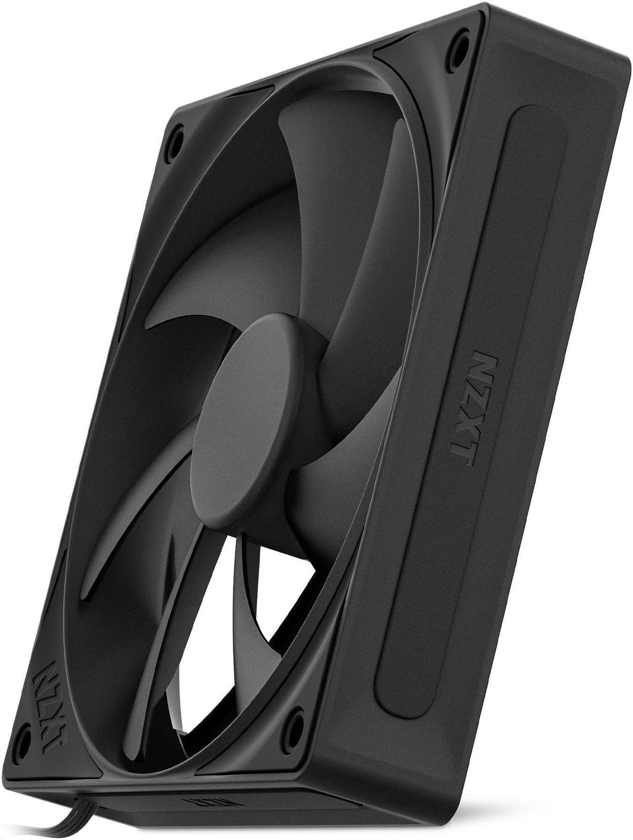 Alt view image 3 of 6 - NZXT F120P Non-LED 120mm Static Pressure PWM Case Fan - RF-P12SF-B2